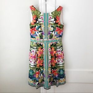 Maggy London | NWOT Floral Chain Tropical Dress